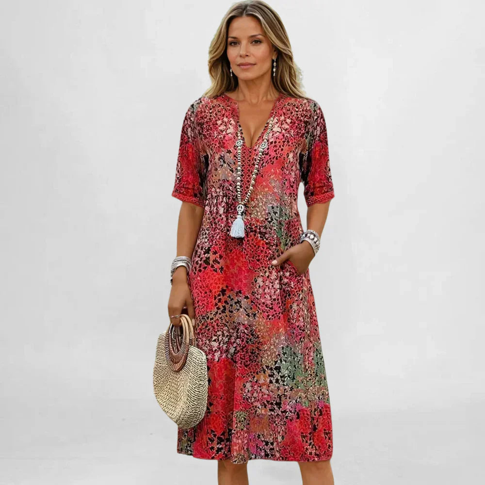 Karolina | Robes printanières mi-longues