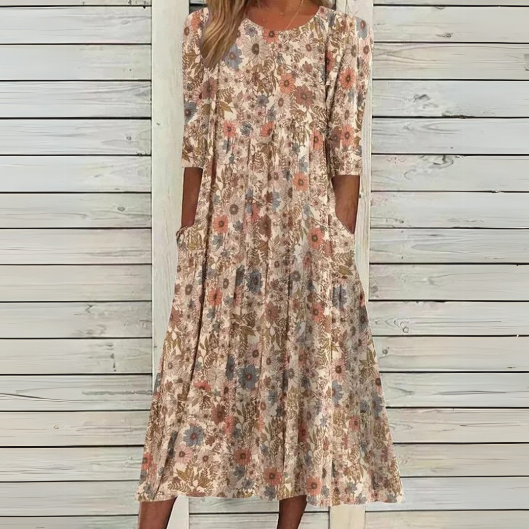 Livia | Robe d'été impressionnante pour une élégance naturelle