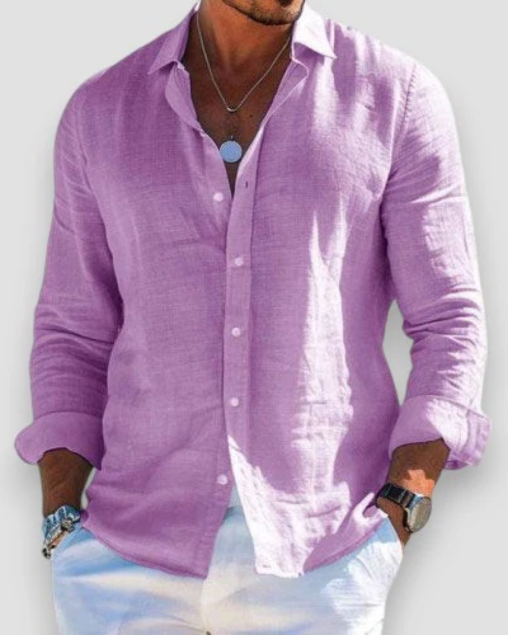 Chemise décontractée pour homme