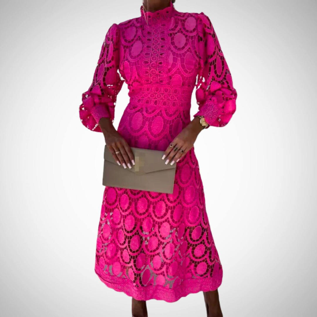 Veronika | Robe maxi en dentelle élégante
