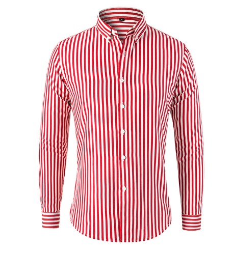 Mormon - Chemise à Rayures avec Boutons