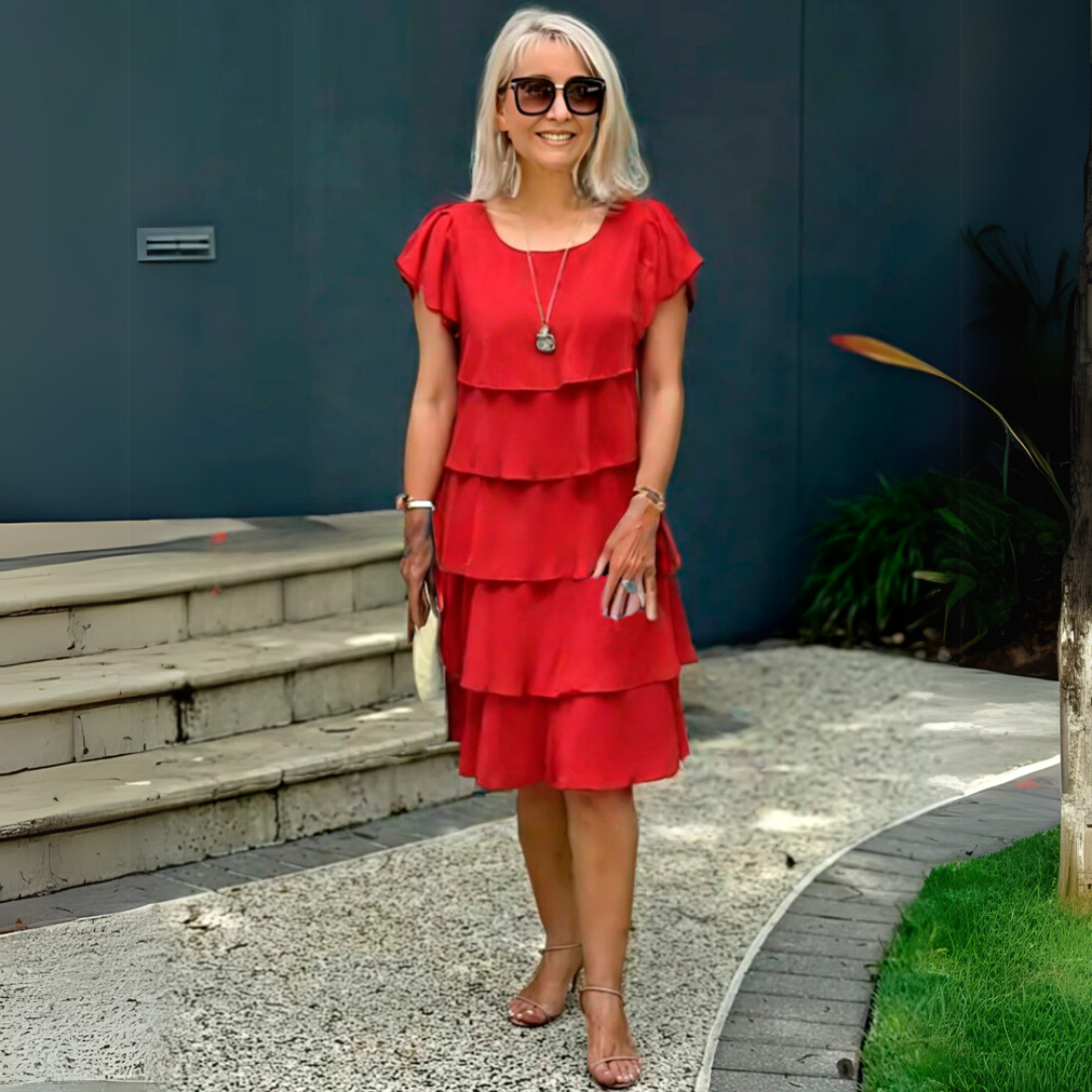Sofija | Robe élégante en tissu léger