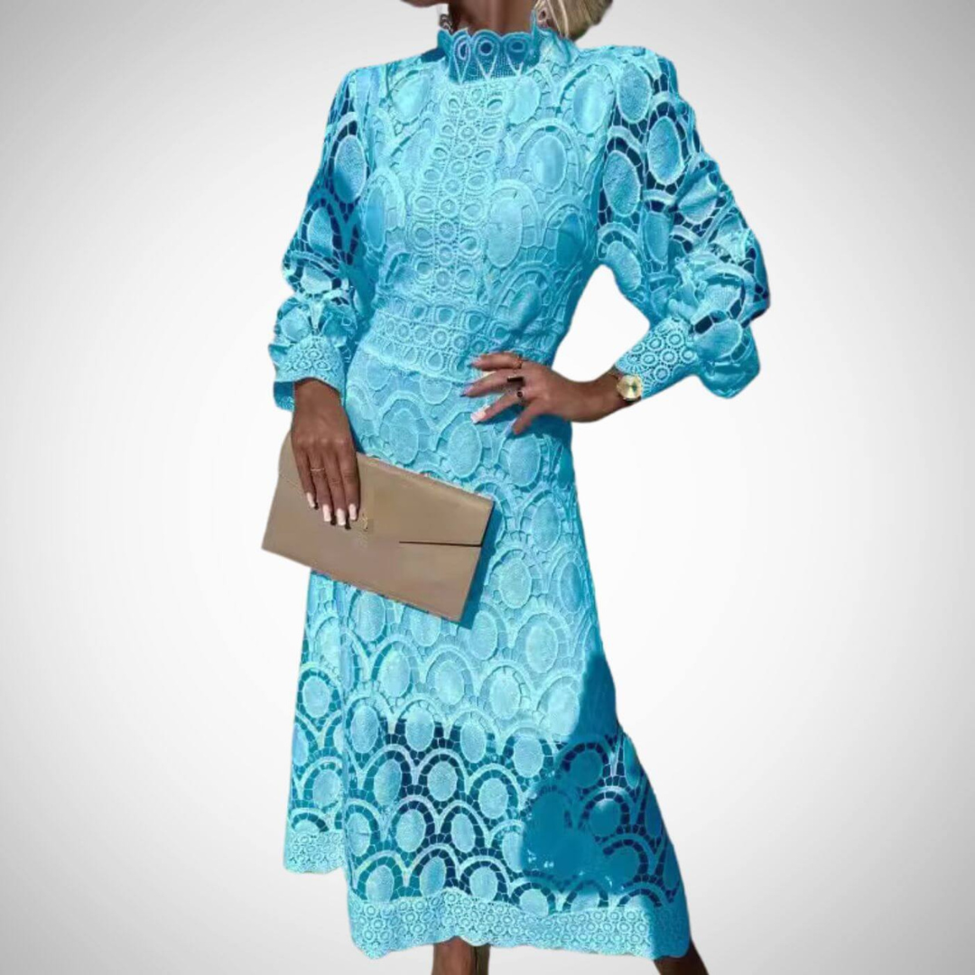 Veronika | Robe maxi en dentelle élégante