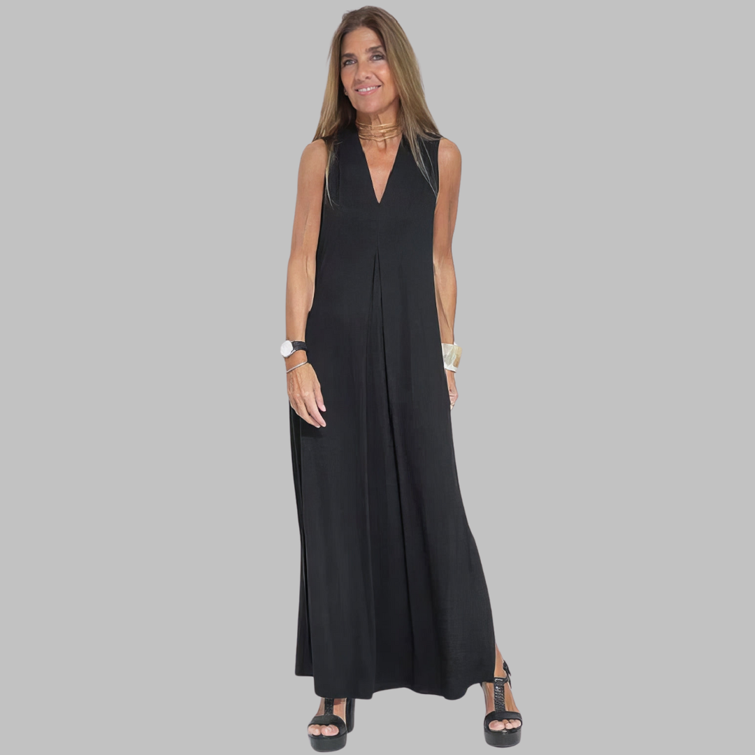 Jana | Robe maxi élégante + pull assorti OFFERT