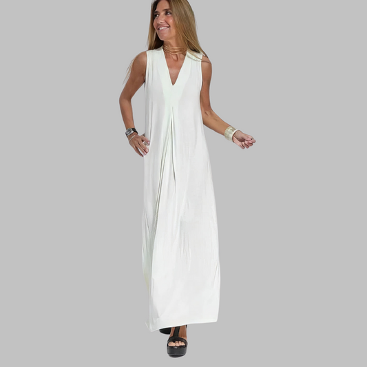 Jana | Robe maxi élégante + pull assorti OFFERT