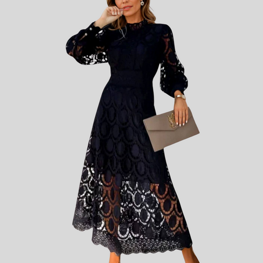 Veronika | Robe maxi en dentelle élégante