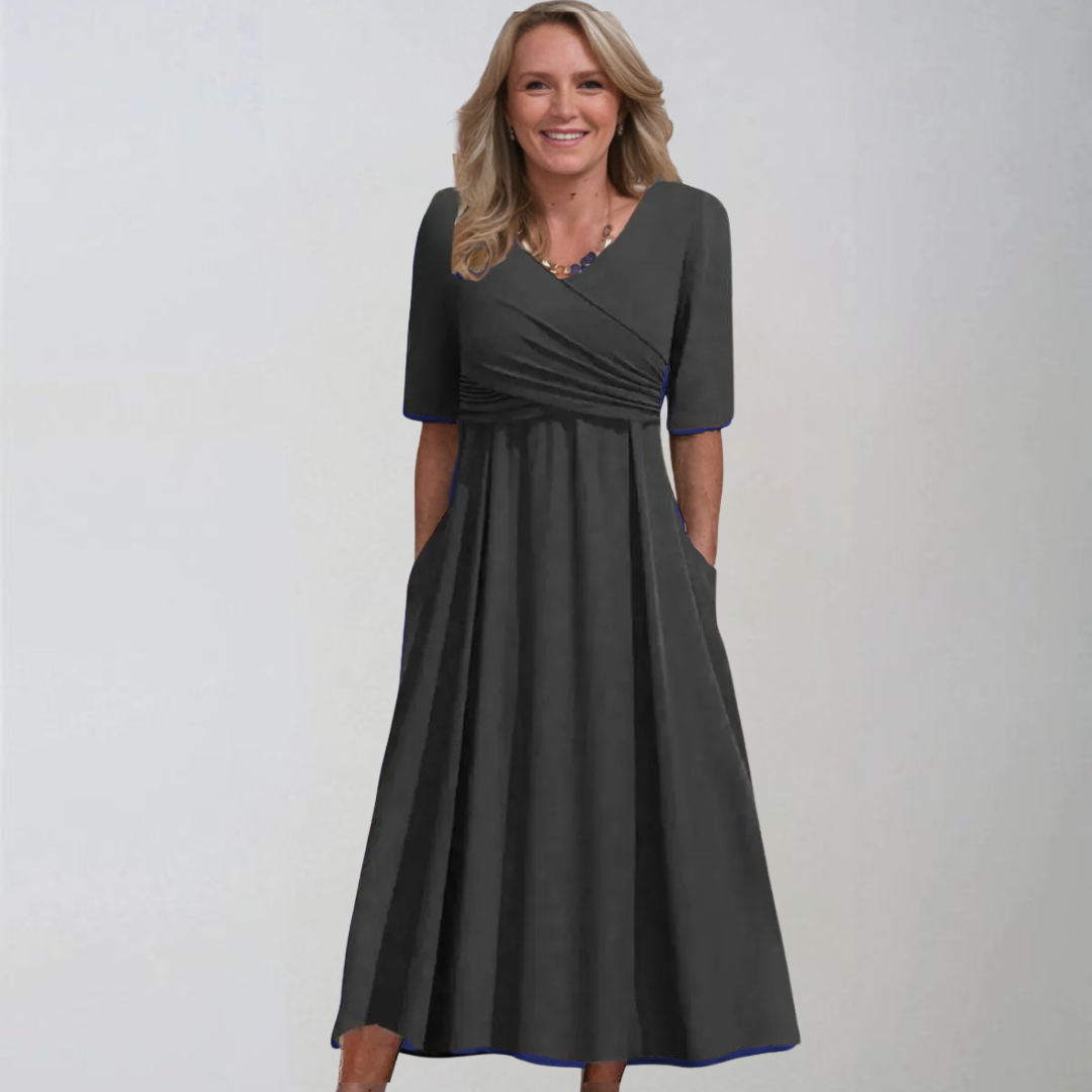 Pietra | Robe midi Stilingi avec poches