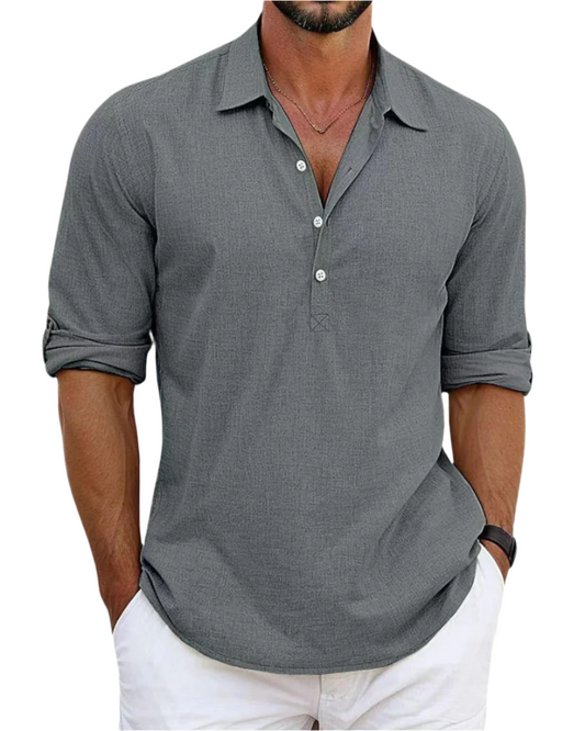 Chemise en lin premium