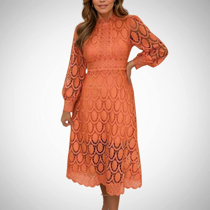 Veronika | Robe maxi en dentelle élégante