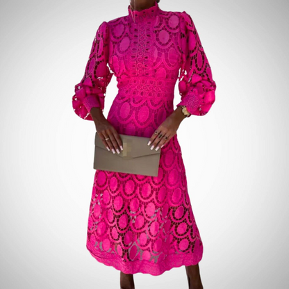 Veronika | Robe maxi en dentelle élégante