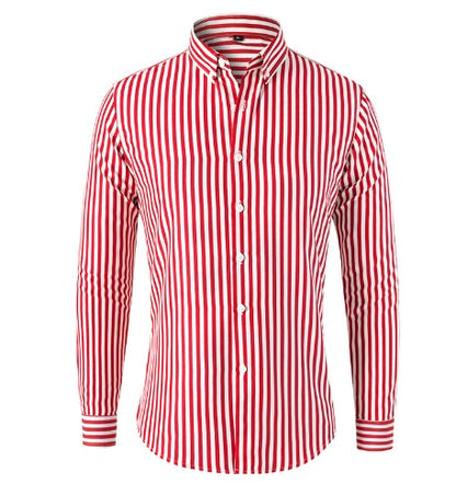 Mormon - Chemise à Rayures avec Boutons