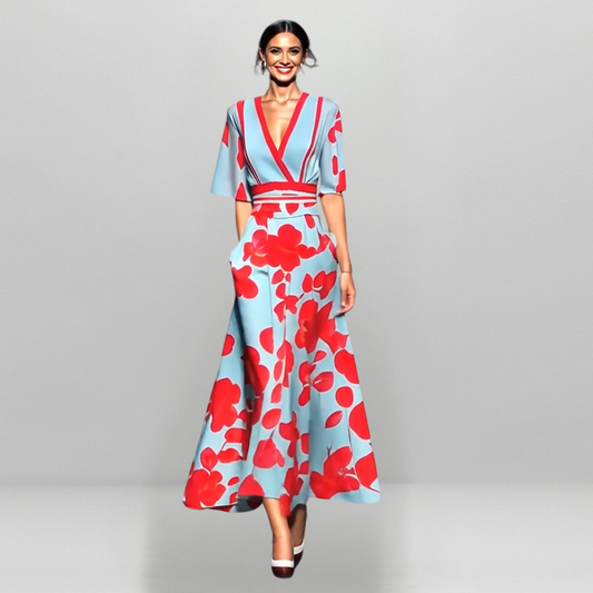 Lenka | Robe fleurie décontractée