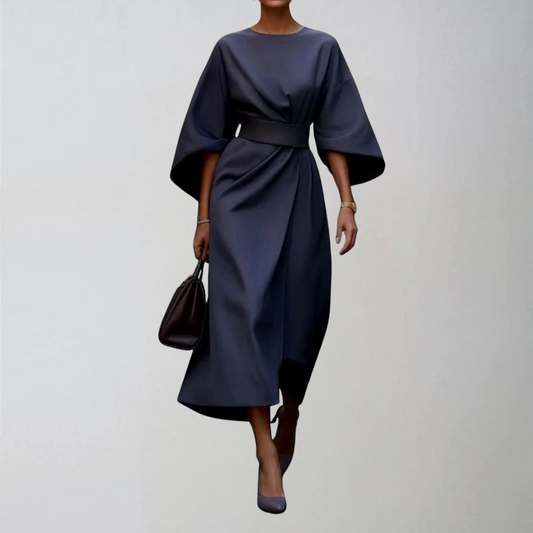 Lusi | Robe élégante avec ceinture
