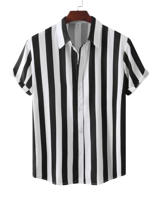 Chemise d'été rayée Ademend