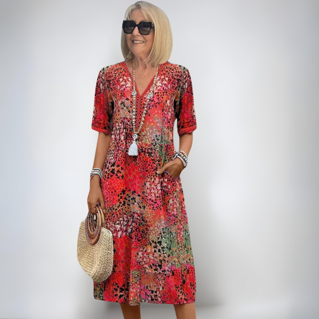 Karolina | Robes printanières mi-longues