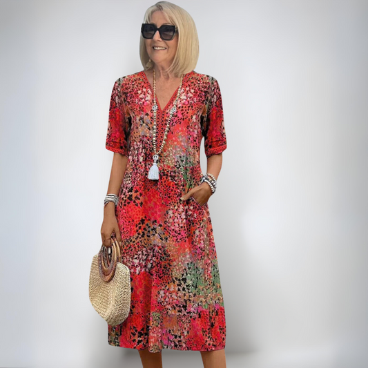 Karolina | Robes printanières mi-longues